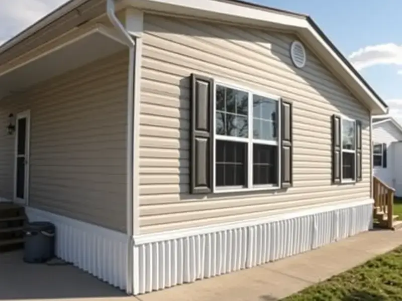 Complete mobile home renovation